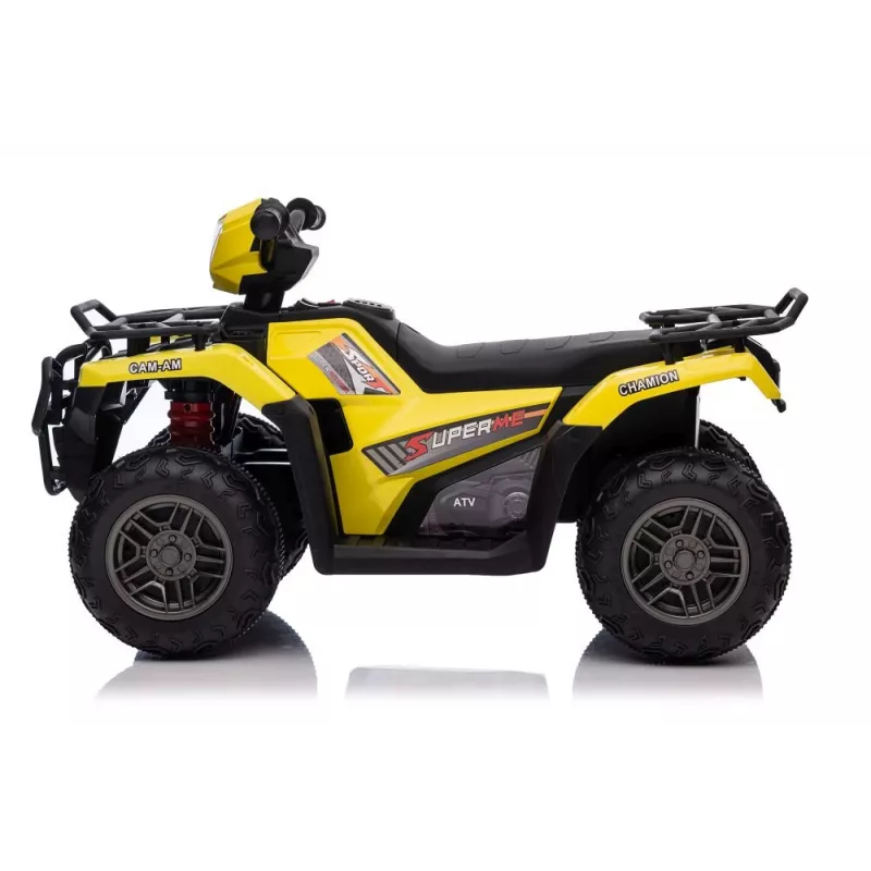 LEAN CARS Elektryczny quad do jazdy JC915 żółty