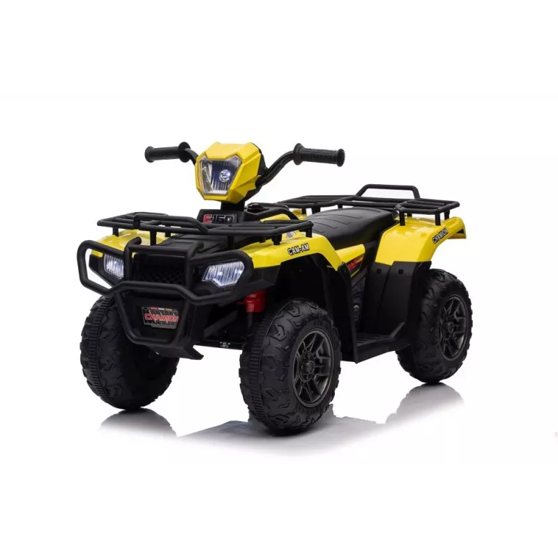 LEAN CARS Elektryczny quad do jazdy JC915 żółty
