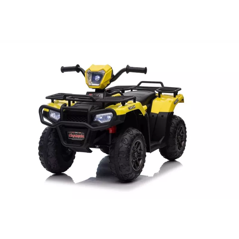 LEAN CARS Elektryczny quad do jazdy JC915 żółty