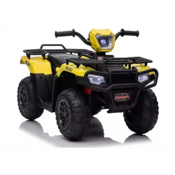 LEAN CARS Elektryczny quad do jazdy JC915 żółty
