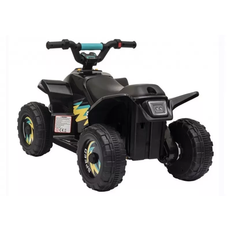 LEAN CARS Elektryczny quad dla dzieci XMX612 Czarny