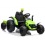 LEAN CARS Elektryczny traktor jezdny HZB-200 z przyczepą Zielony