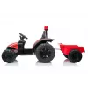 LEAN CARS Elektryczny traktor jezdny HZB-200 z przyczepą Czerwony