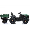LEAN CARS Elektryczny Traktor na Akumulator z Przyczepą BDM0925 Military Green