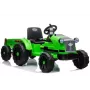 LEAN CARS Elektryczny traktor na pedały z przyczepą CH9959 Zielony