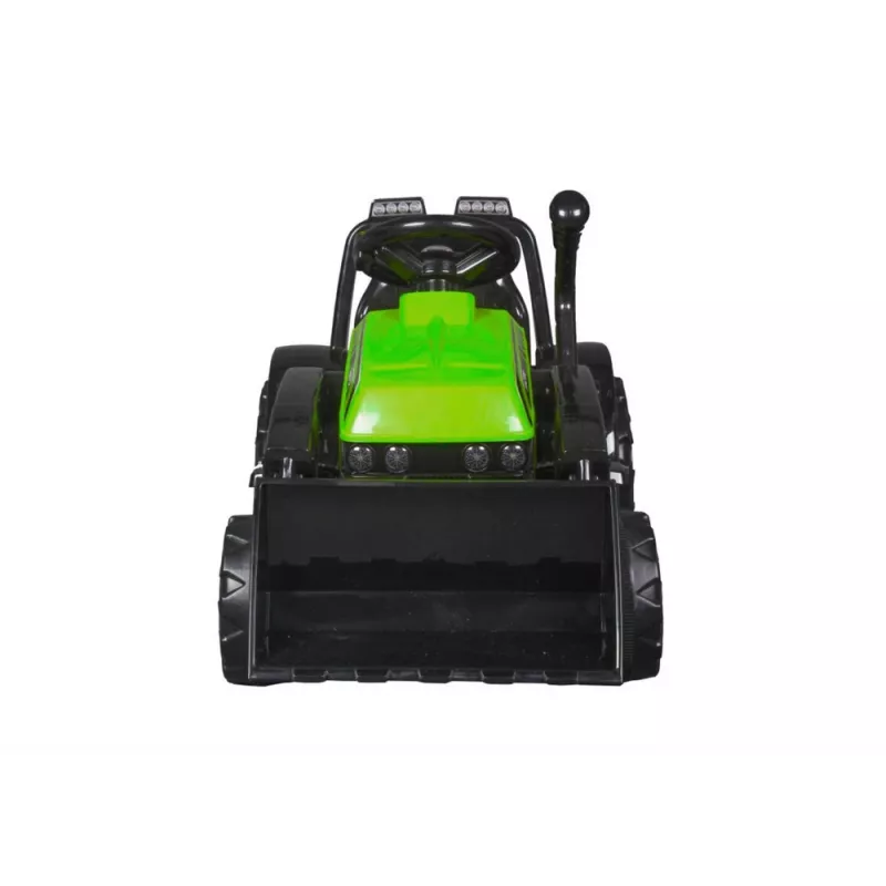 LEAN CARS Elektryczny Traktor ZP1001B Zielony z Łyżką i Klaksonem 15140