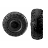 LEAN CARS EVA Wheel A032 - 10 Inch Solid Foam Replacement Wheel for Stroller/Pram, 45mm Width, Black