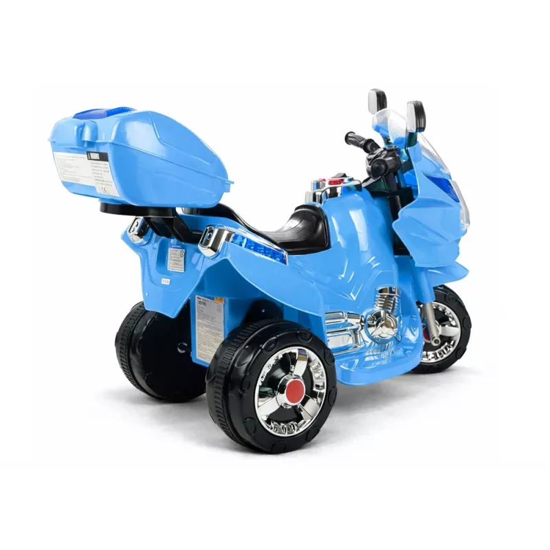 LEAN CARS HC8051 Niebieski Elektryczny Motocykl Dla Dzieci