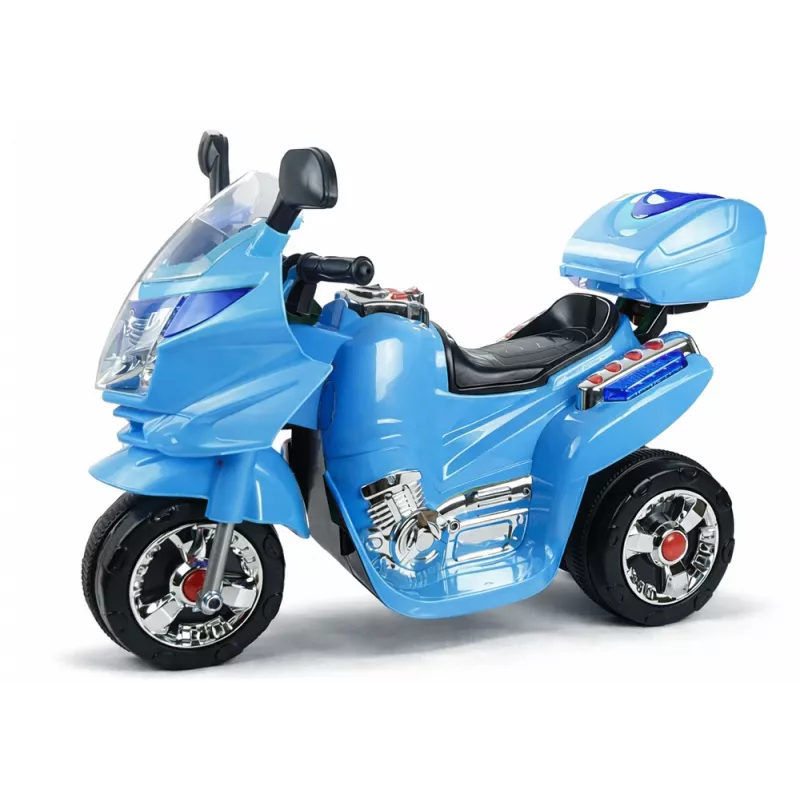 LEAN CARS HC8051 Niebieski Elektryczny Motocykl Dla Dzieci