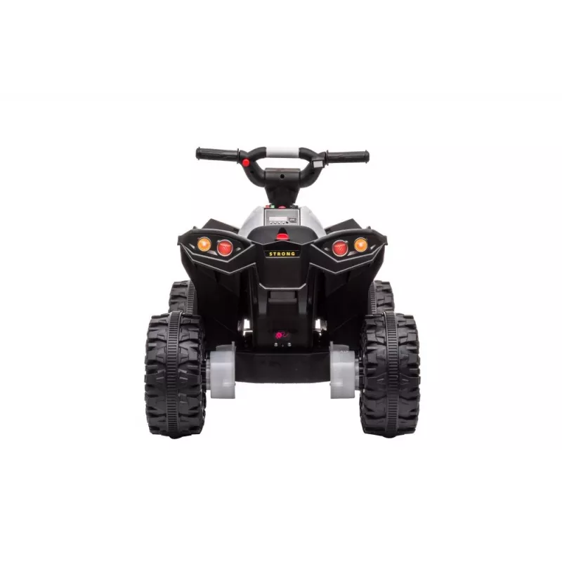 LEAN CARS HL568 Biały dziecięcy quad elektryczny na baterię – 12V 2x35W, koła EVA, światła LED, MP3/USB/AUX (Model 13558)