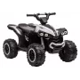 LEAN CARS HL568 Biały dziecięcy quad elektryczny na baterię – 12V 2x35W, koła EVA, światła LED, MP3/USB/AUX (Model 13558)