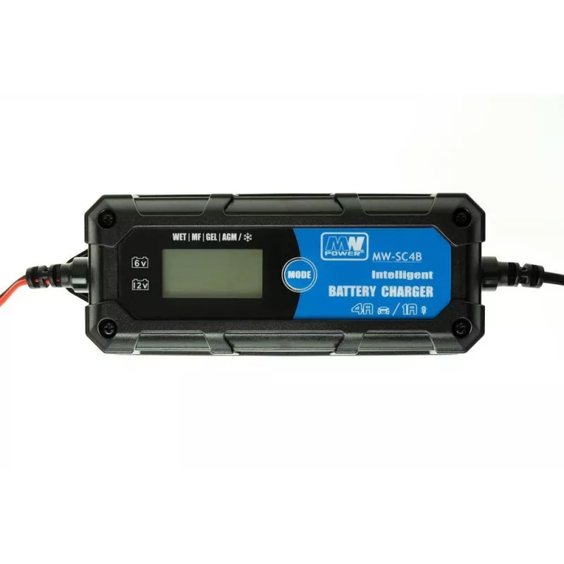 LEAN CARS Intelligent Battery Charger 6V / 12V MW-SC4B