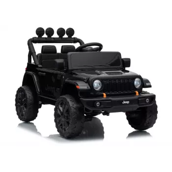 LEAN CARS Jeep Rubicon DK-JWR558 24V Samochodzik elektryczny dla dzieci, czarny