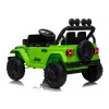 LEAN CARS Jeep Rubicon DK-JWR558 24V Zielony Pojazd do jazdy zasilany baterią