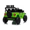 LEAN CARS Jeep Rubicon DK-JWR558 24V Zielony Pojazd do jazdy zasilany baterią