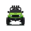 LEAN CARS Jeep Rubicon DK-JWR558 24V Zielony Pojazd do jazdy zasilany baterią