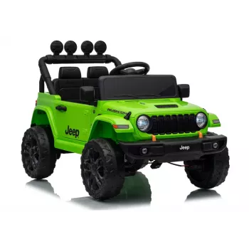 LEAN CARS Jeep Rubicon DK-JWR558 24V Zielony Pojazd do jazdy zasilany baterią