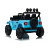 LEAN CARS Jeep Rubicon DK-JWR558 24V Jasnoniebieski pojazd akumulatorowy do jazdy z pilotem zdalnego sterowania dla rodziców