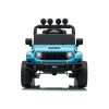 LEAN CARS Jeep Rubicon DK-JWR558 24V Jasnoniebieski pojazd akumulatorowy do jazdy z pilotem zdalnego sterowania dla rodziców
