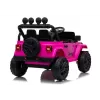LEAN CARS Jeep Rubicon DK-JWR558 24V Pink Battery-Powered Ride-On Vehicle
