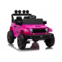 LEAN CARS Jeep Rubicon DK-JWR558 24V Pink Battery-Powered Ride-On Vehicle