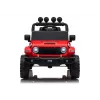 LEAN CARS Jeep Rubicon DK-JWR558 24V czerwony pojazd na akumulator