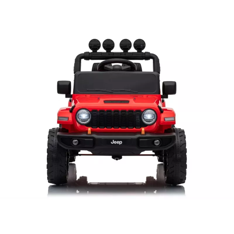 LEAN CARS Jeep Rubicon DK-JWR558 24V czerwony pojazd na akumulator