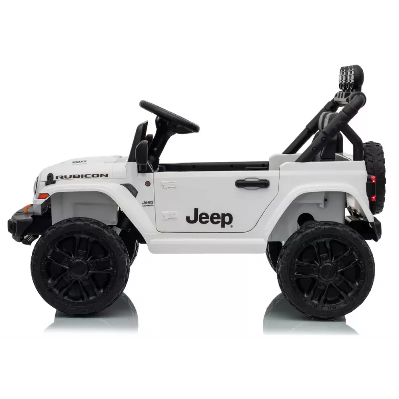 LEAN CARS Jeep Rubicon DK-JWR558 24V Biały Samochodzik elektryczny dla dzieci