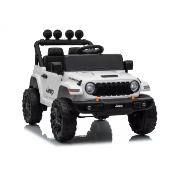 LEAN CARS Jeep Rubicon DK-JWR558 24V Biały Samochodzik elektryczny dla dzieci