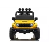 LEAN CARS Jeep Rubicon DK-JWR558 24V żółty pojazd na akumulator z pilotem