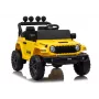 LEAN CARS Jeep Rubicon DK-JWR558 24V żółty pojazd na akumulator z pilotem