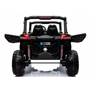 LEAN CARS Jeep XMX603 Samochód elektryczny dla dzieci - Czarny z MP4