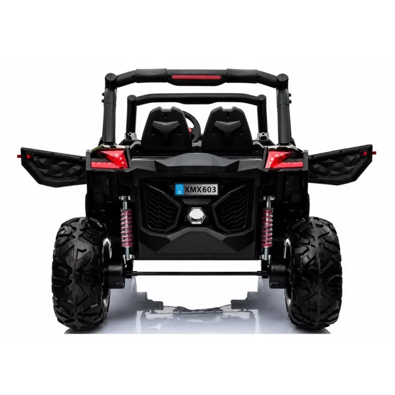 LEAN CARS Jeep XMX603 Samochód elektryczny dla dzieci - Czarny z MP4