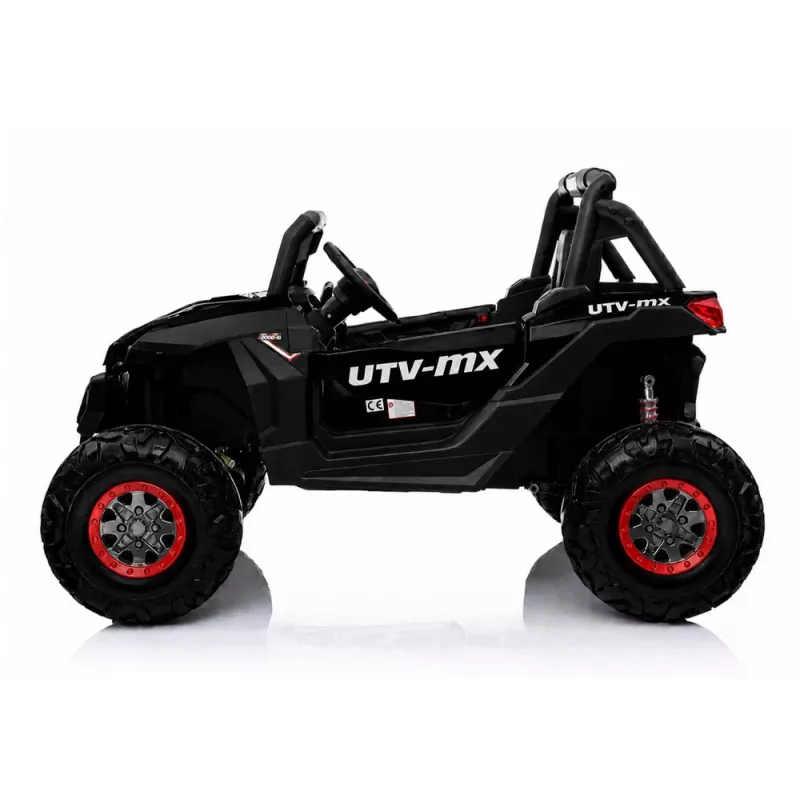 LEAN CARS Jeep XMX603 Samochód elektryczny dla dzieci - Czarny z MP4