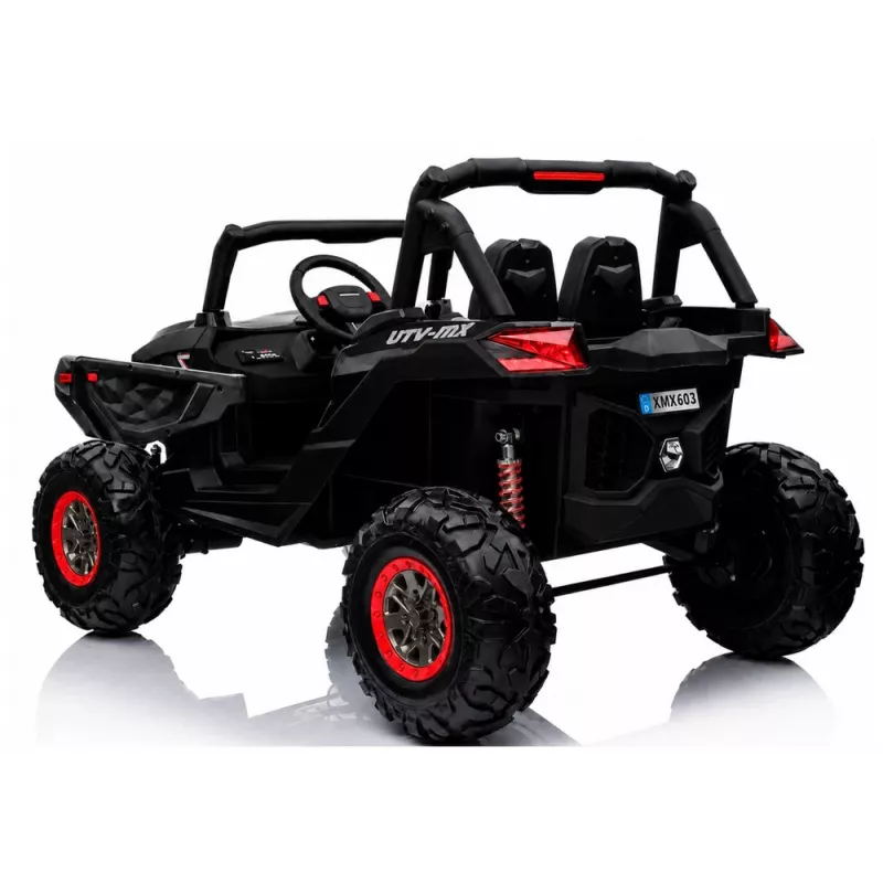 LEAN CARS Jeep XMX603 Samochód elektryczny dla dzieci - Czarny z MP4