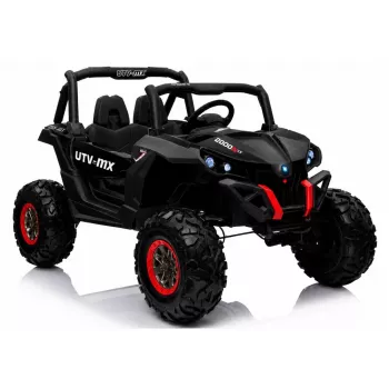 LEAN CARS Jeep XMX603 Samochód elektryczny dla dzieci - Czarny z MP4