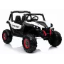 LEAN CARS Jeep XMX603 Elektryczny samochodzik dla dzieci - Biały z MP4