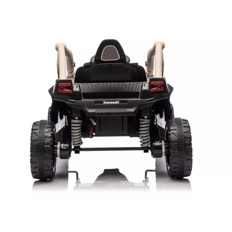 LEAN CARS Kawasaki JS330 24V 5Ah Akumulatorowy Samochodzik Czarno-Beżowy