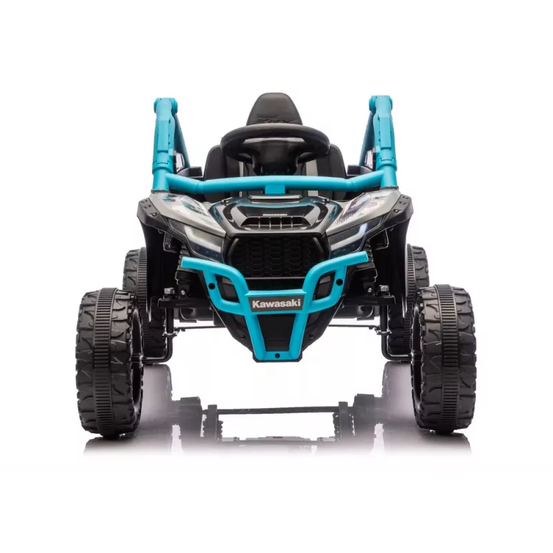 LEAN CARS Kawasaki JS330 24V 5Ah Czarno-Niebieski Samochód na Baterię
