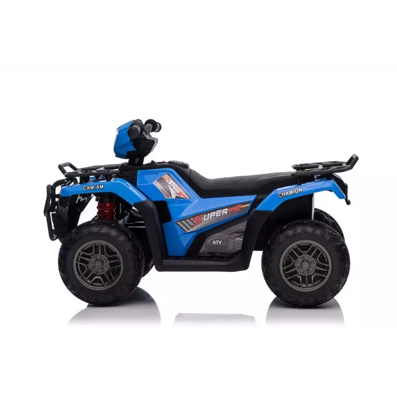 LEAN CARS Dziecięcy quad elektryczny JC915 niebieski – 12V, 2x35W, koła EVA