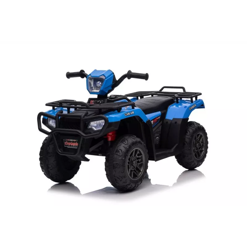 LEAN CARS Dziecięcy quad elektryczny JC915 niebieski – 12V, 2x35W, koła EVA