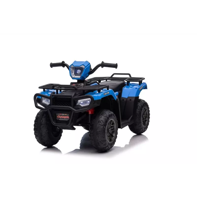 LEAN CARS Dziecięcy quad elektryczny JC915 niebieski – 12V, 2x35W, koła EVA