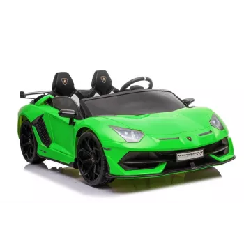 LEAN CARS Lamborghini Aventador SX2028 Samochodzik elektryczny dla dzieci, Zielony