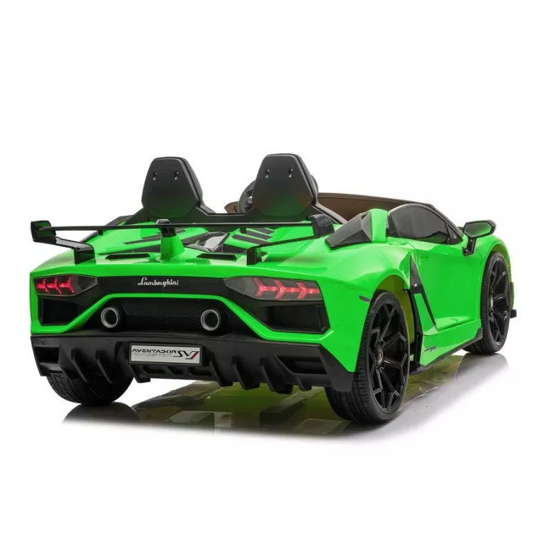 LEAN CARS Lamborghini Aventador SX2028 Samochodzik elektryczny dla dzieci, Zielony