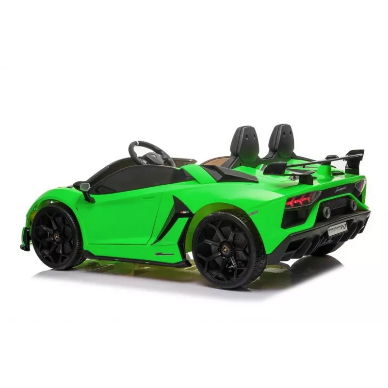 LEAN CARS Lamborghini Aventador SX2028 Samochodzik elektryczny dla dzieci, Zielony