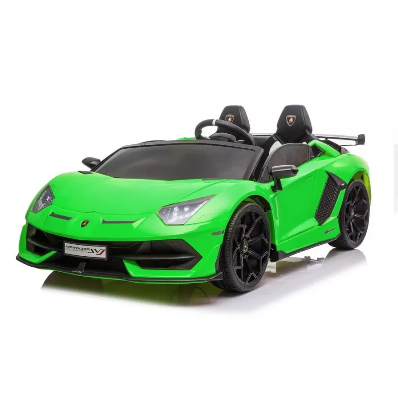 LEAN CARS Lamborghini Aventador SX2028 Samochodzik elektryczny dla dzieci, Zielony