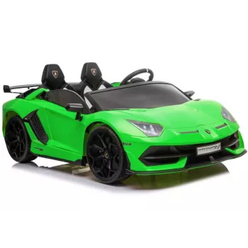 LEAN CARS Lamborghini Aventador SX2028 Samochodzik elektryczny dla dzieci, Zielony