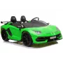 LEAN CARS Lamborghini Aventador SX2028 Samochodzik elektryczny dla dzieci, Zielony