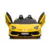 LEAN CARS Lamborghini Aventador SX2028 Samochodzik elektryczny dla dzieci, żółty