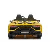LEAN CARS Lamborghini Aventador SX2028 Samochodzik elektryczny dla dzieci, żółty